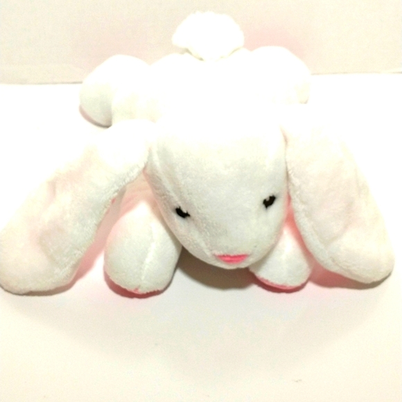 Spark create imagine, 12 in bunny rattle plush. - Picture 2 of 8